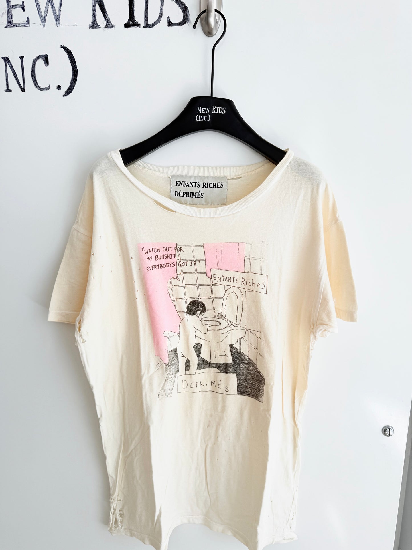 Enfants Riches Deprimes Distressed Boy T Shirt