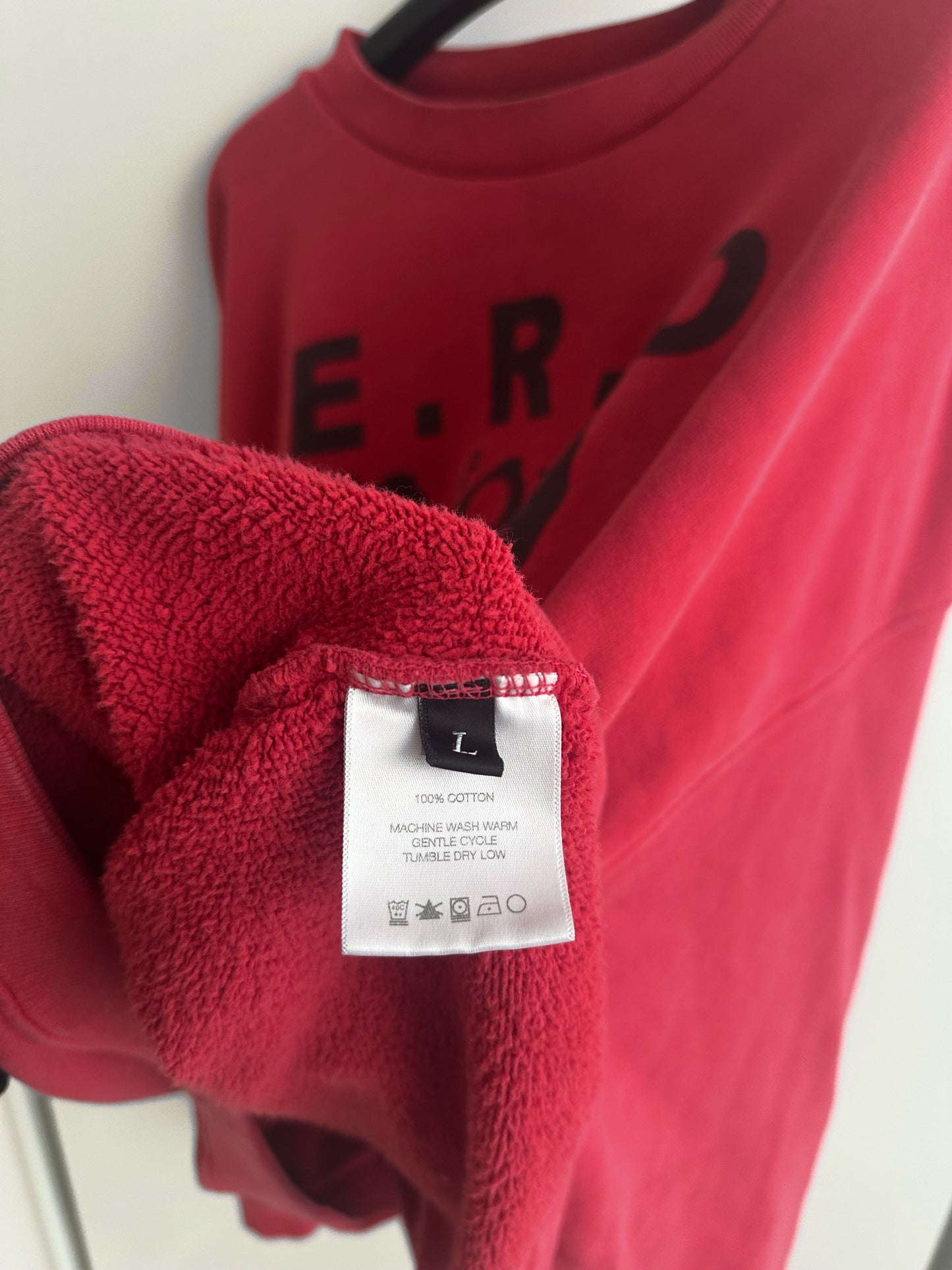 Enfants Riches Deprimes Red Womens Crewneck