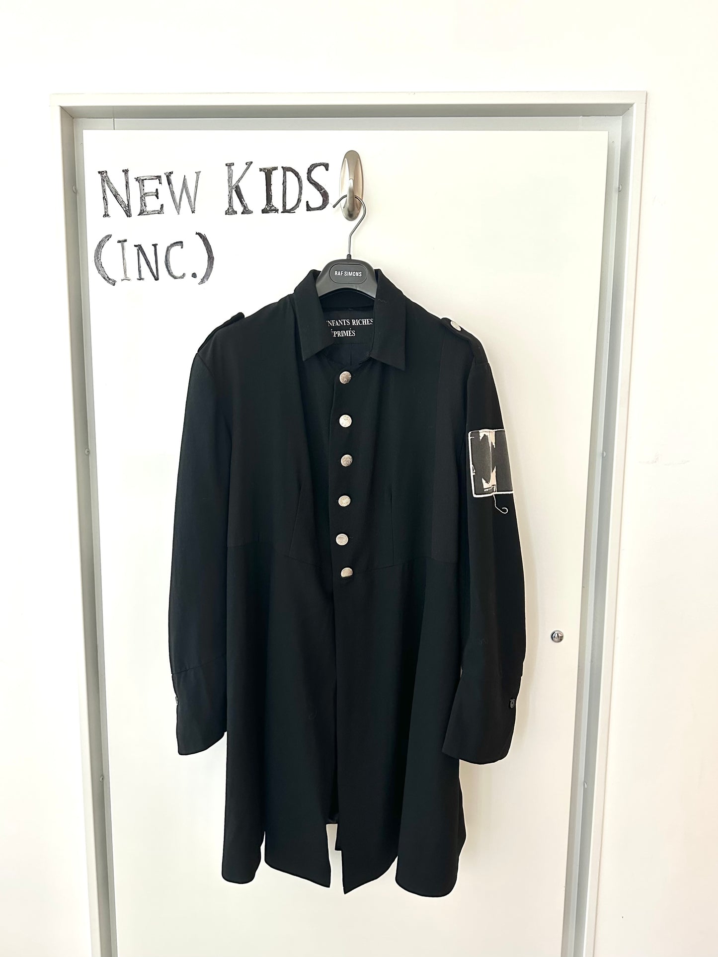 Enfants Riches Deprimes Patched Napoleon Coat