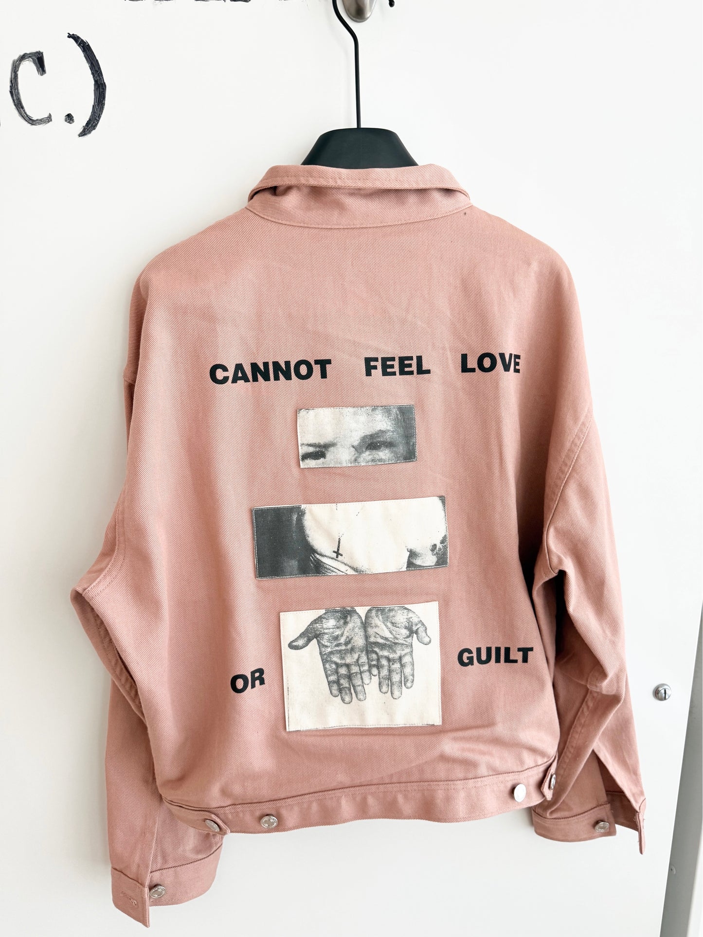 Enfants Riches Deprimes Can not feel Love Denim Jacket