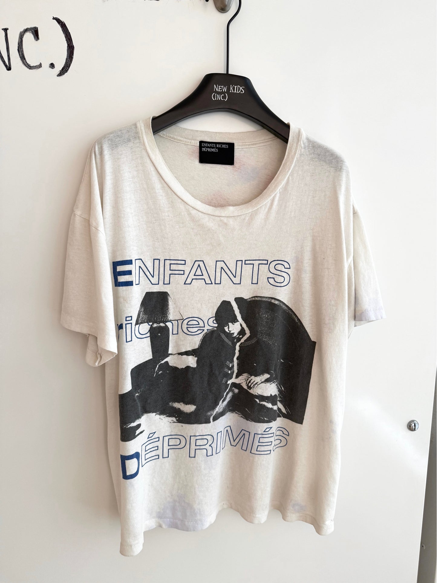 Enfants Riches Deprimes Off-White Girl Torn T Shirt