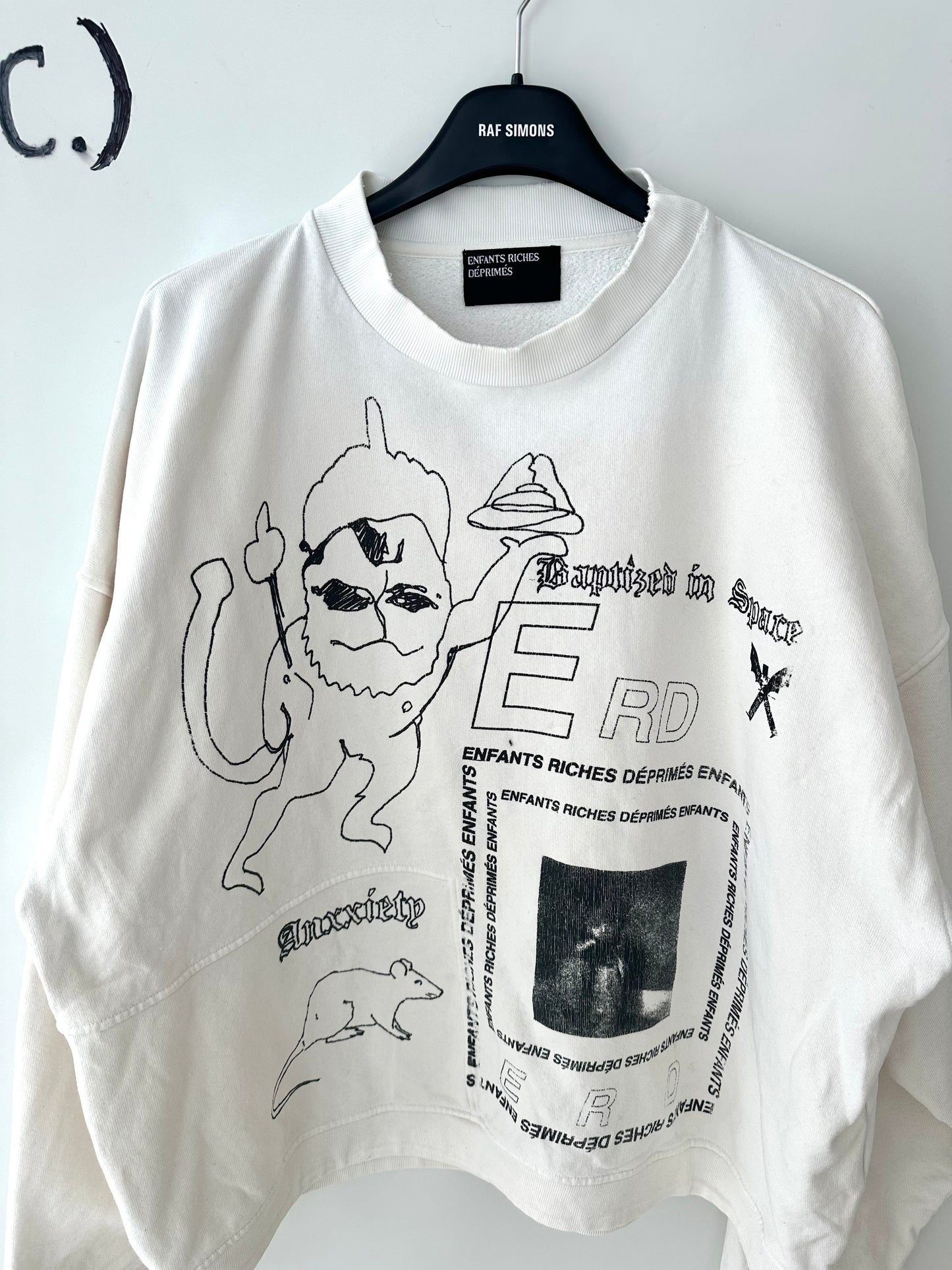 Enfants Riches Deprimes Bat Guy Crewneck