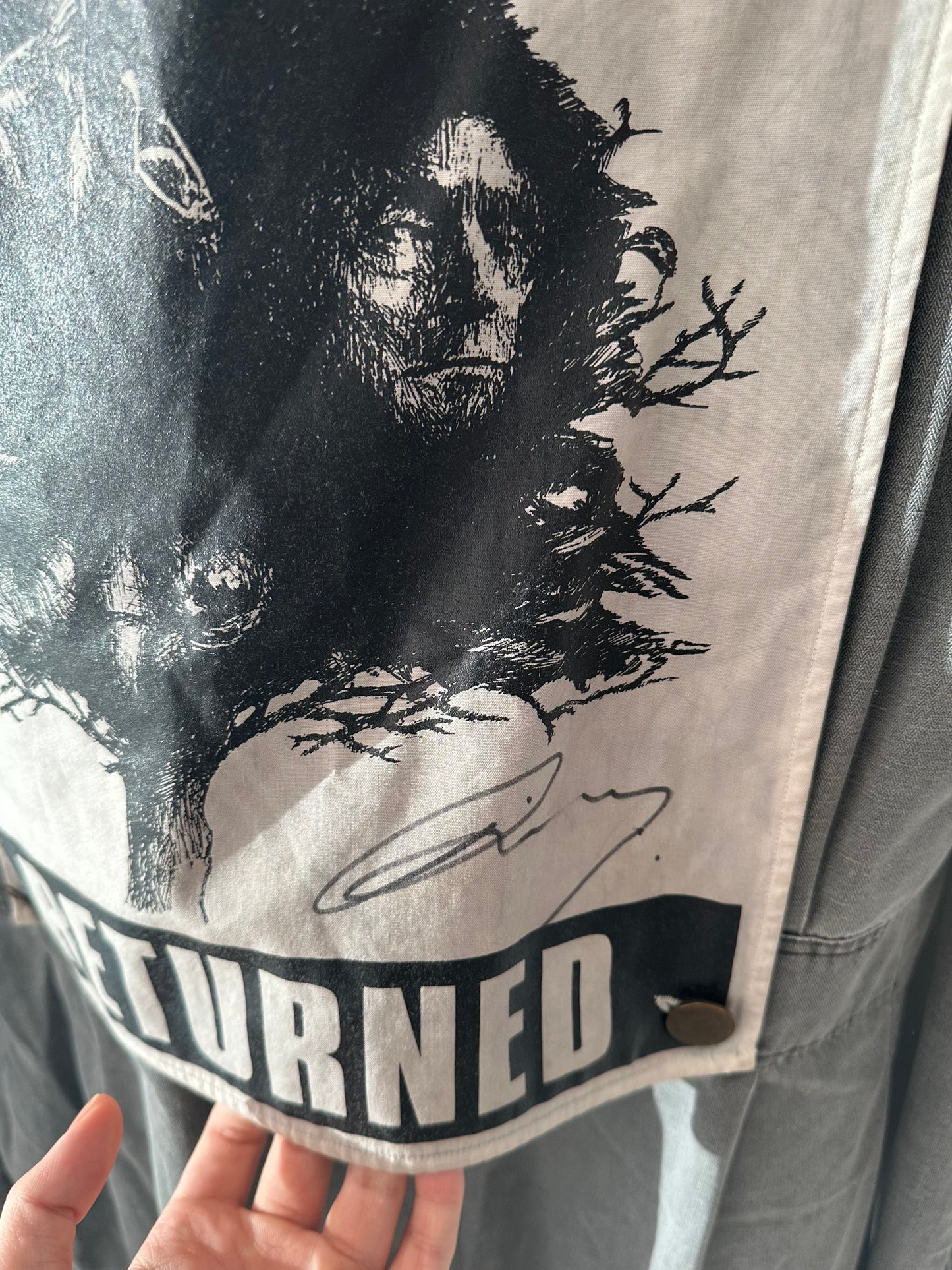 Raf Simons “Siddhartha Returned”Denim Jacket