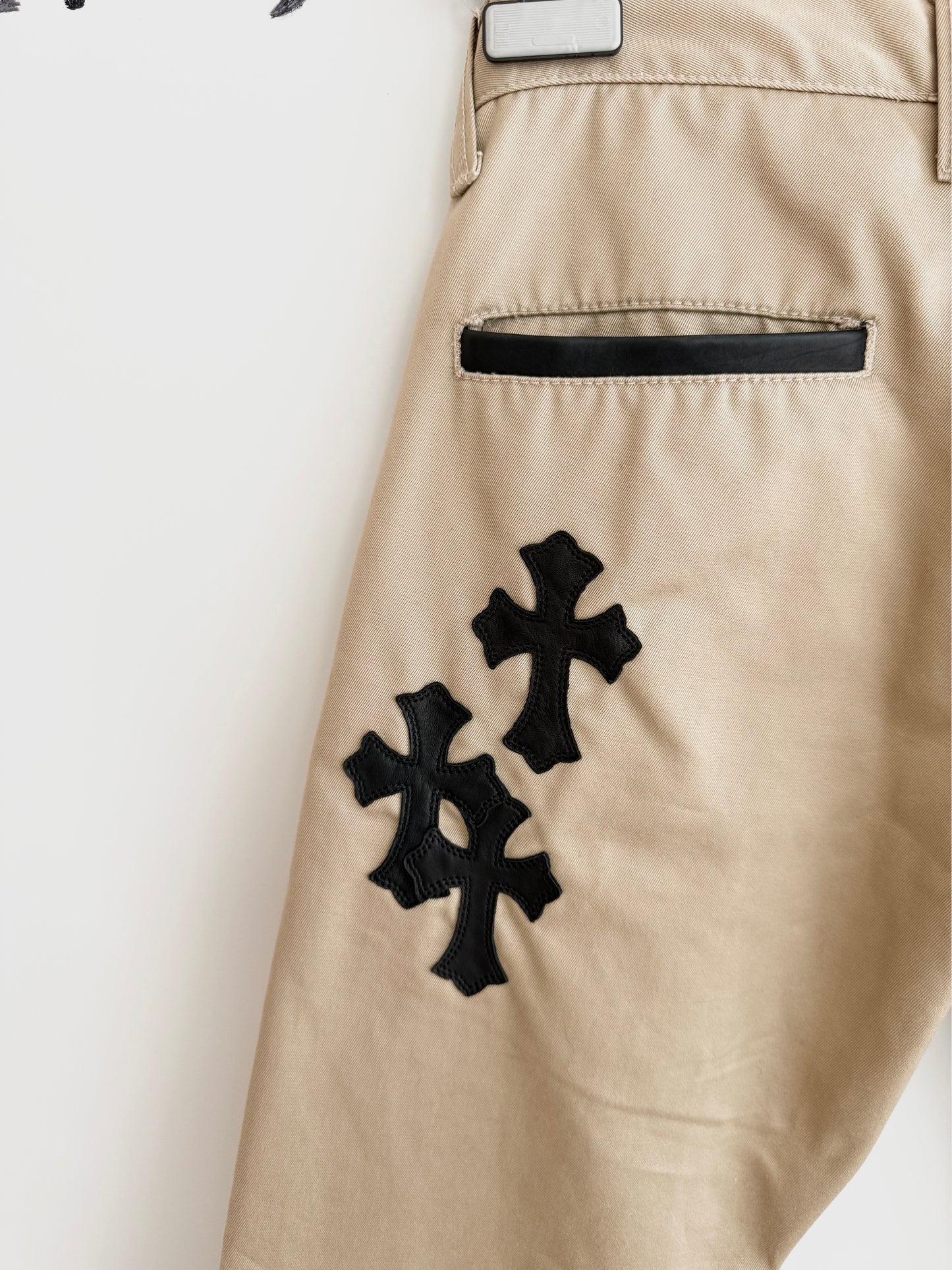 Chrome Hearts Cross Patched Chino Pants