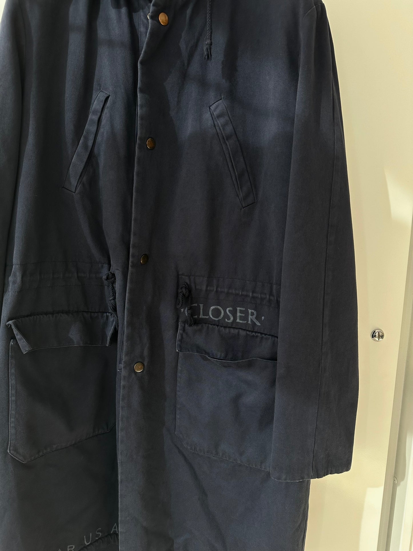 Raf Simons Closer Joy Division x New Order Parka