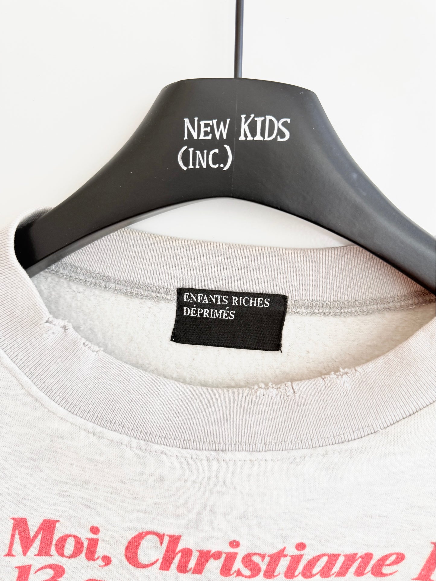 Enfants Riches Deprimes Christina.F Crewneck