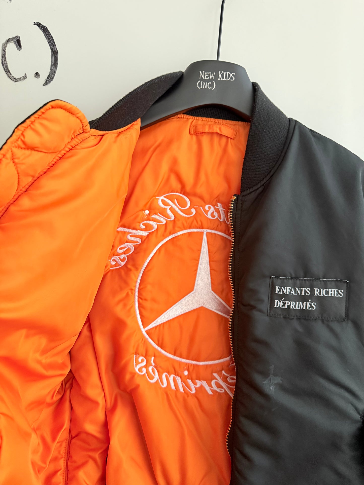 Enfants Riches Deprimes Mercedes Benz Bomber Jacket