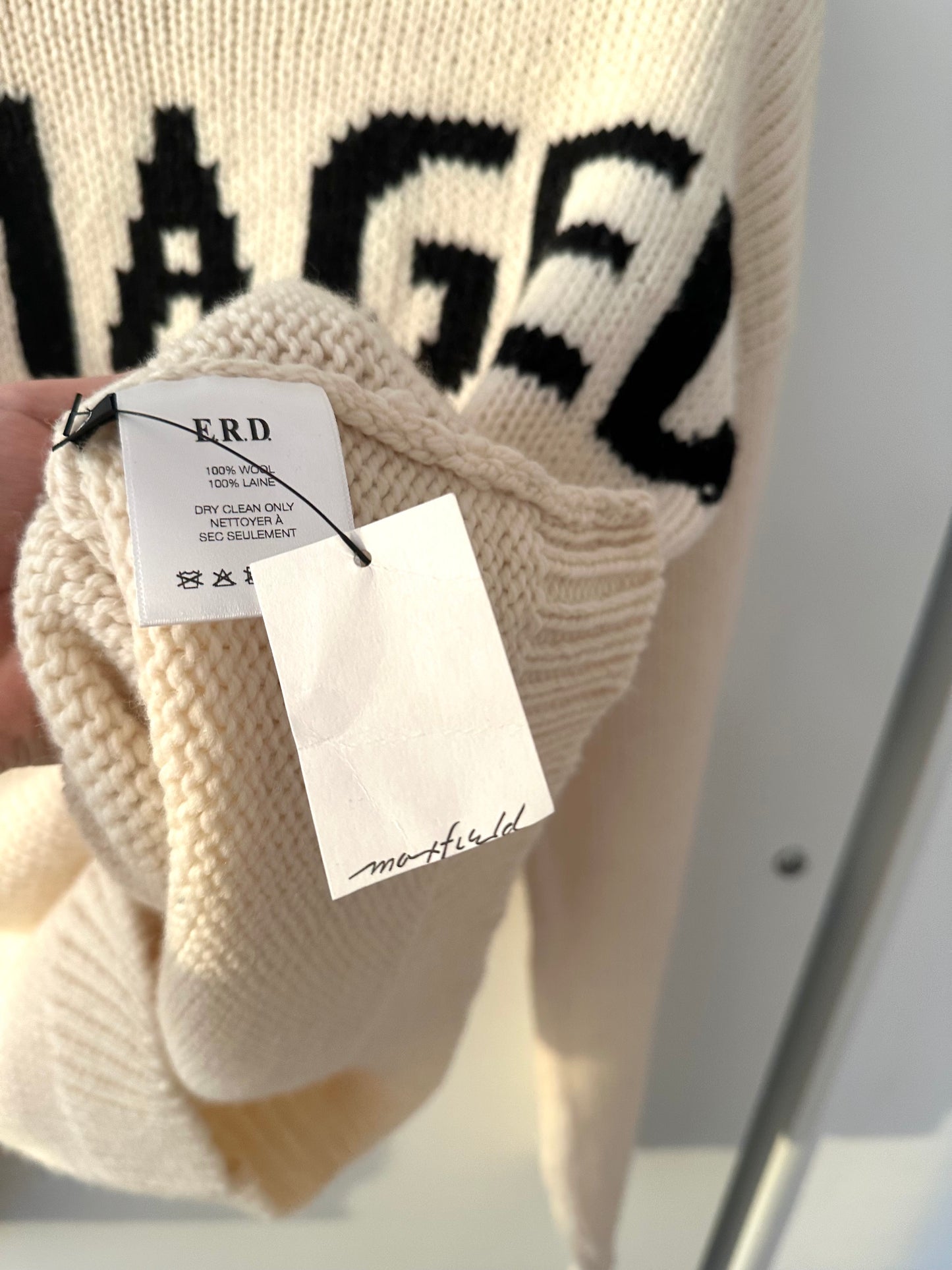 Enfants Riches Deprimes Damaged Knit Sweater