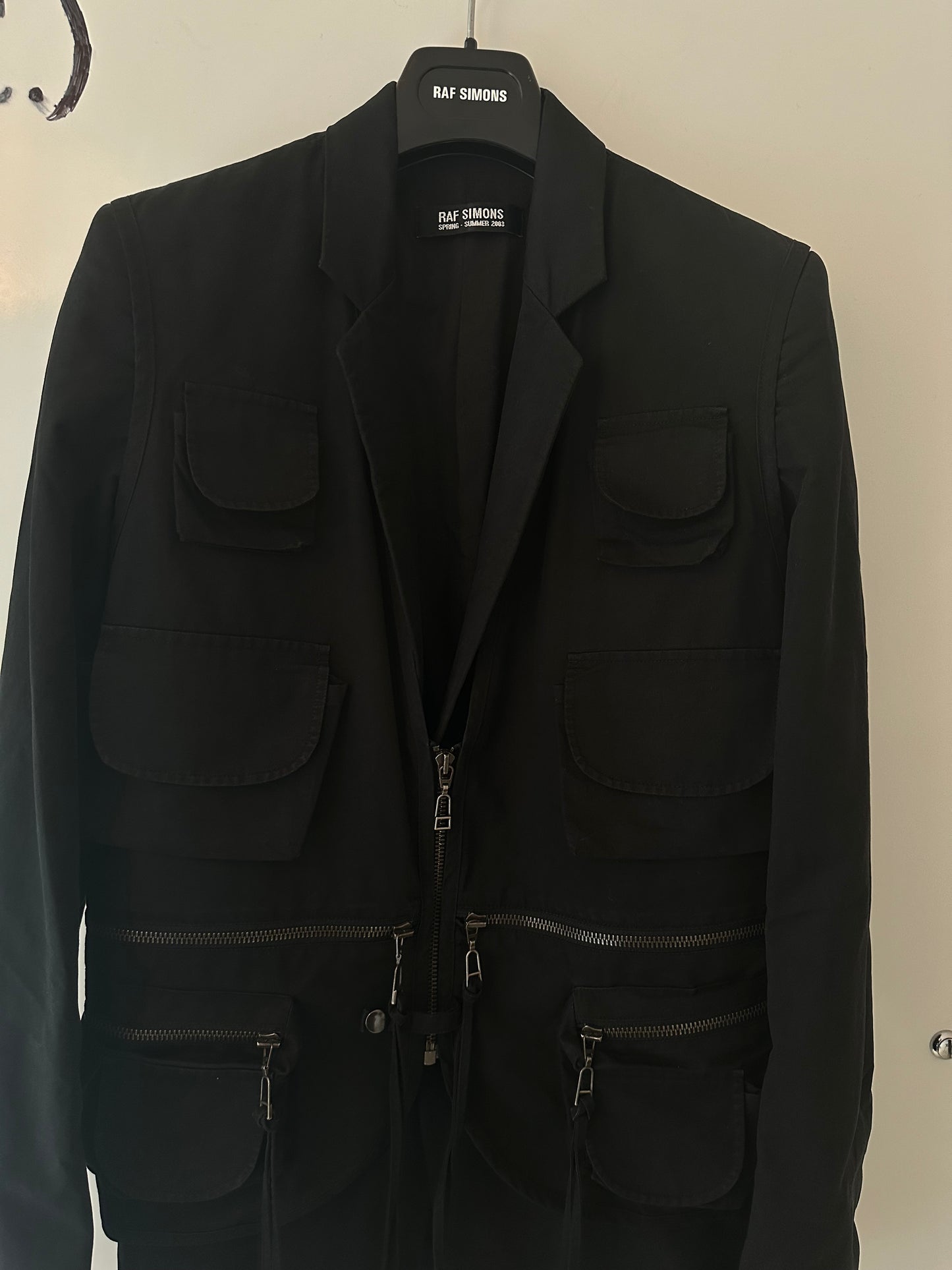 Raf Simons Consumed Cargo Blazer