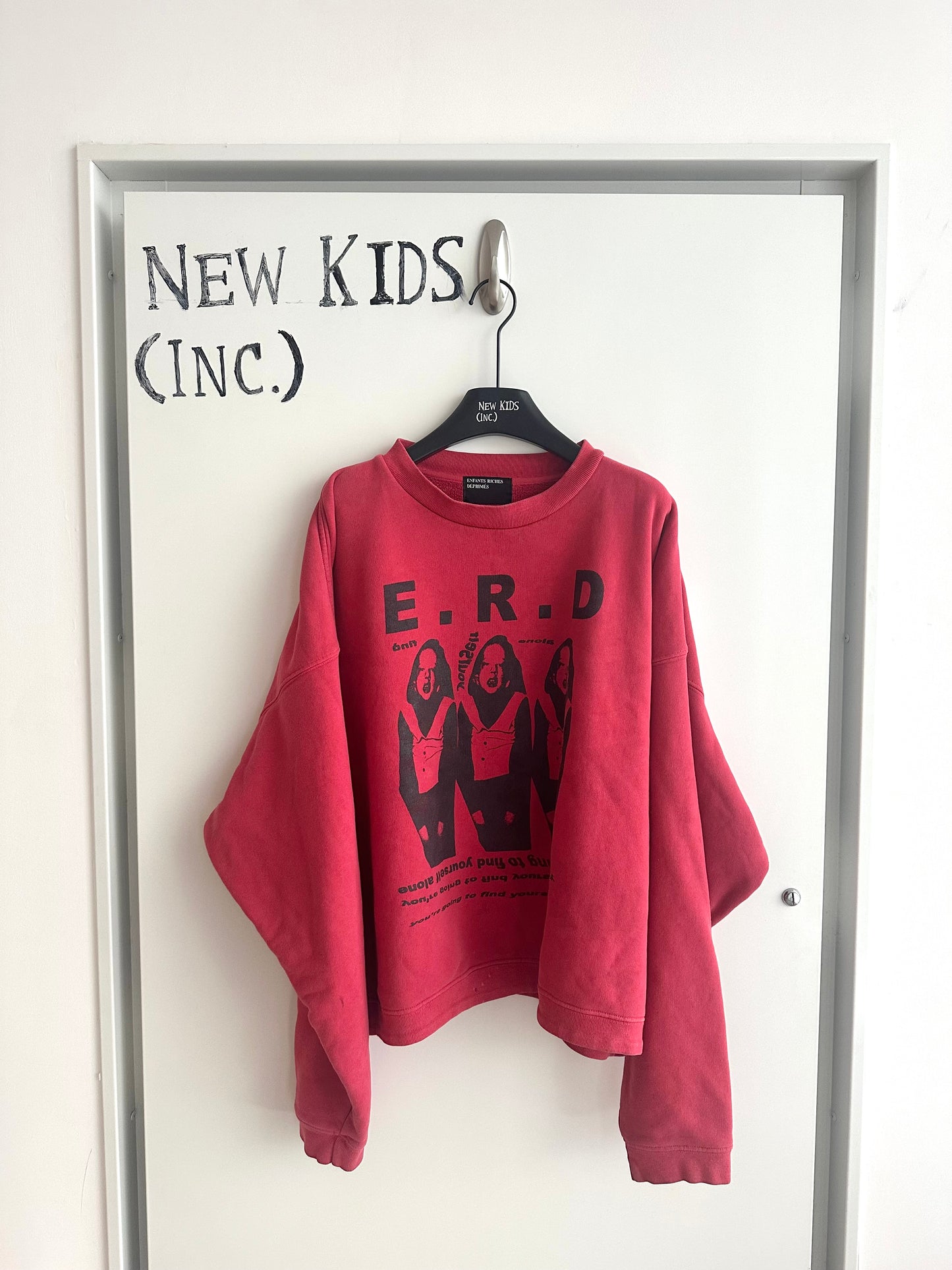 Enfants Riches Deprimes Red Womens Crewneck