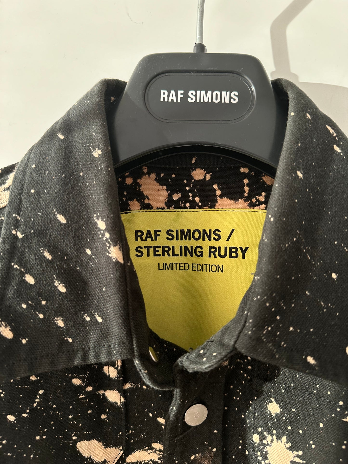 Raf Simons x Sterling Ruby Gold Denim Jacket