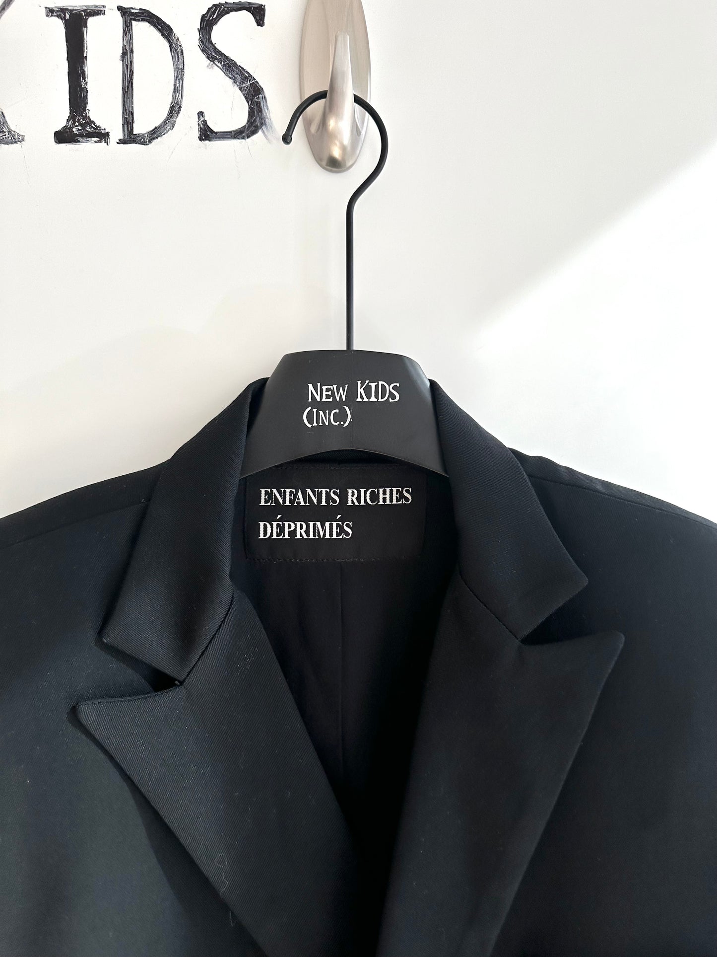 Enfants Riches Deprimes Hand Printed High Risk Blazer Jacket