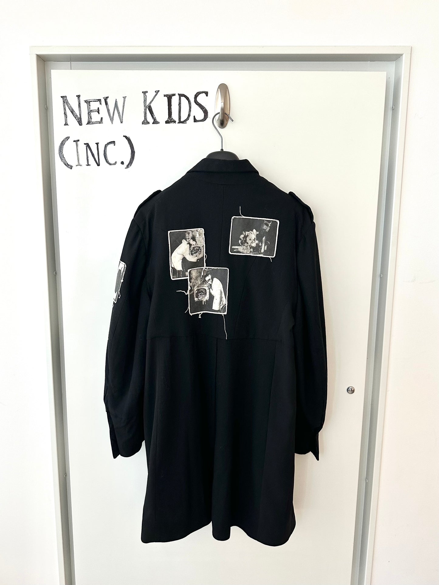 Enfants Riches Deprimes Patched Napoleon Coat