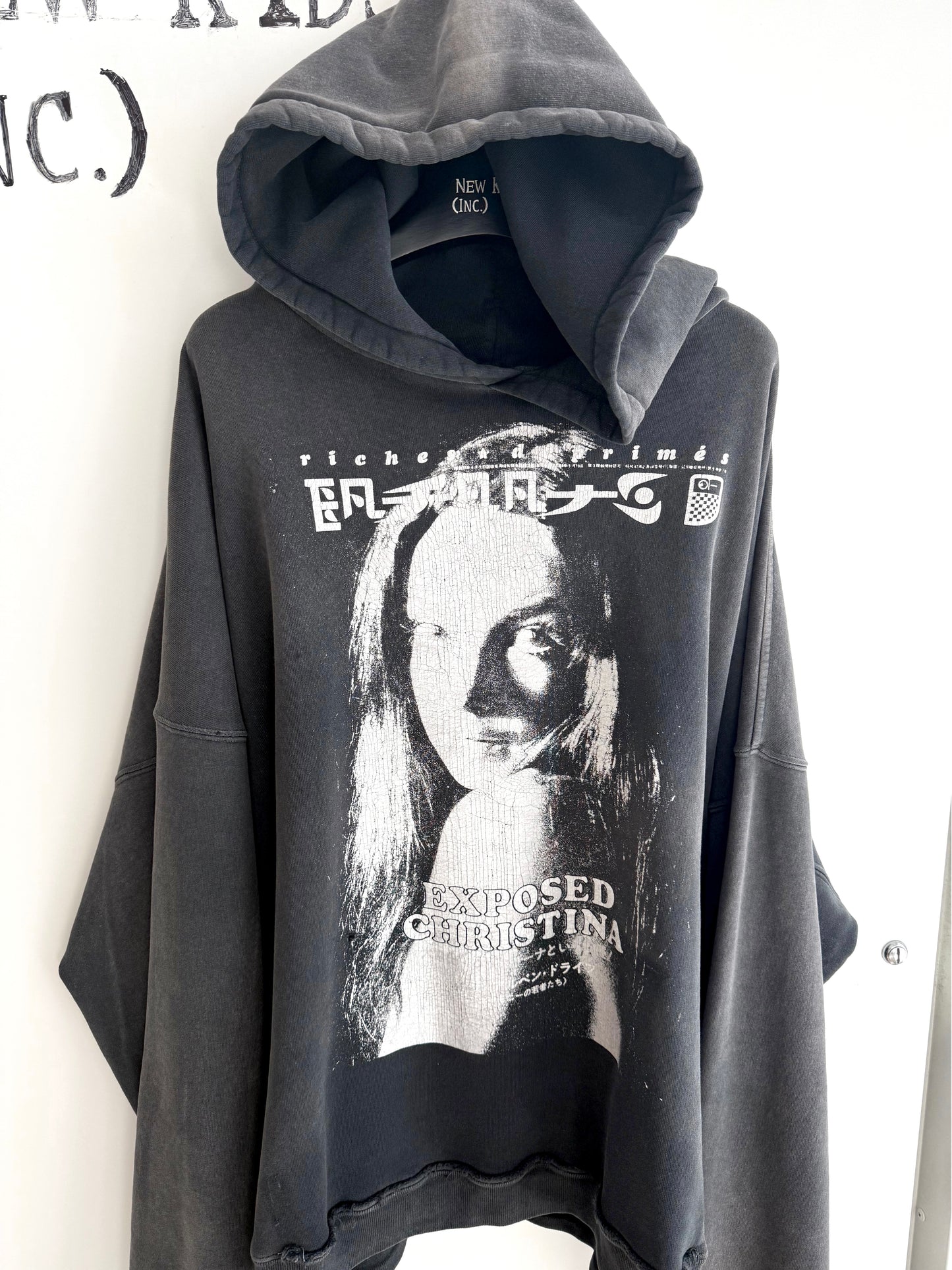 Enfants Riches Deprimes Exposed Christina Sun Faded Hoodie