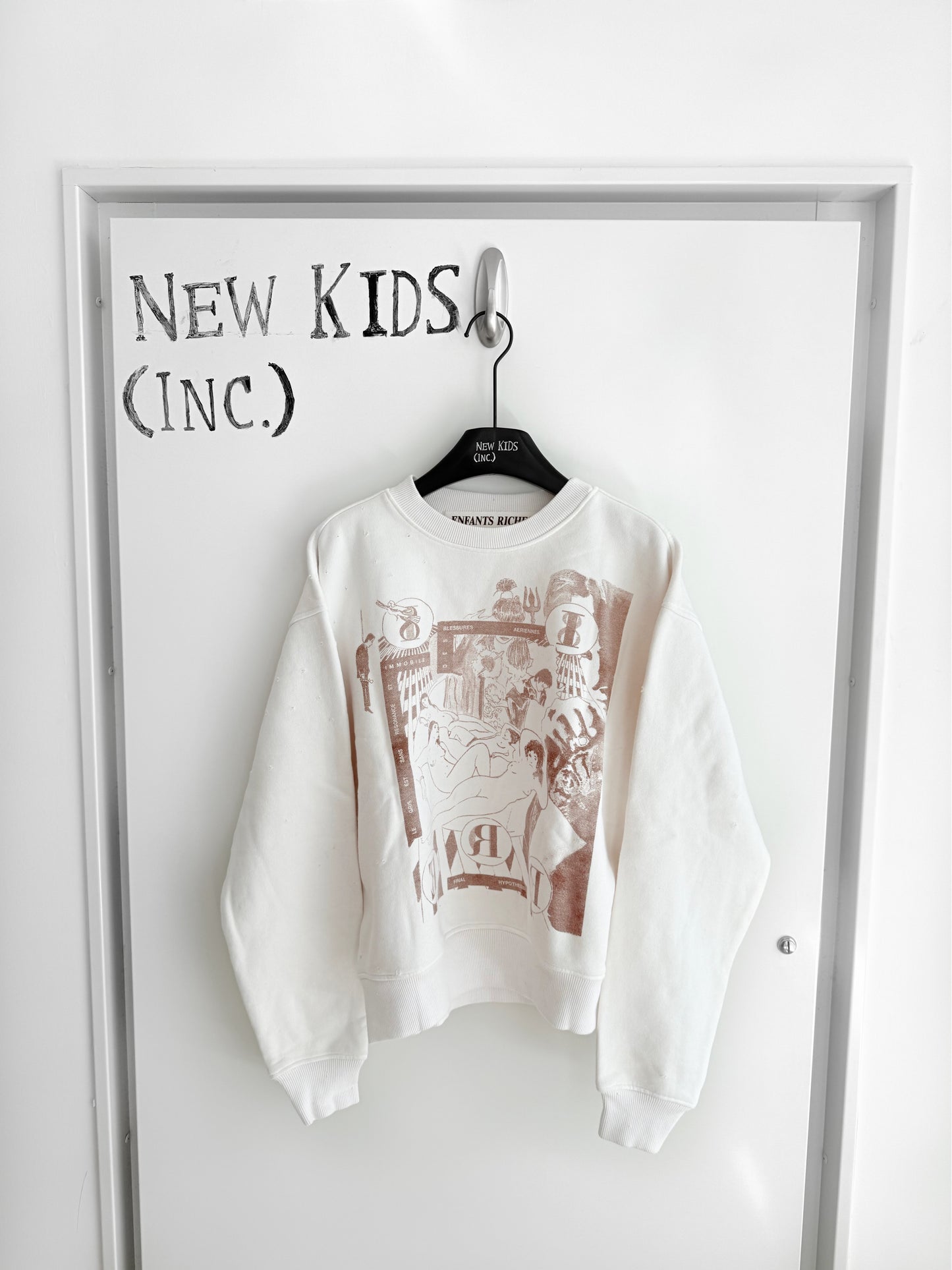 Enfants Riches Deprimes Necked Womens Crewneck