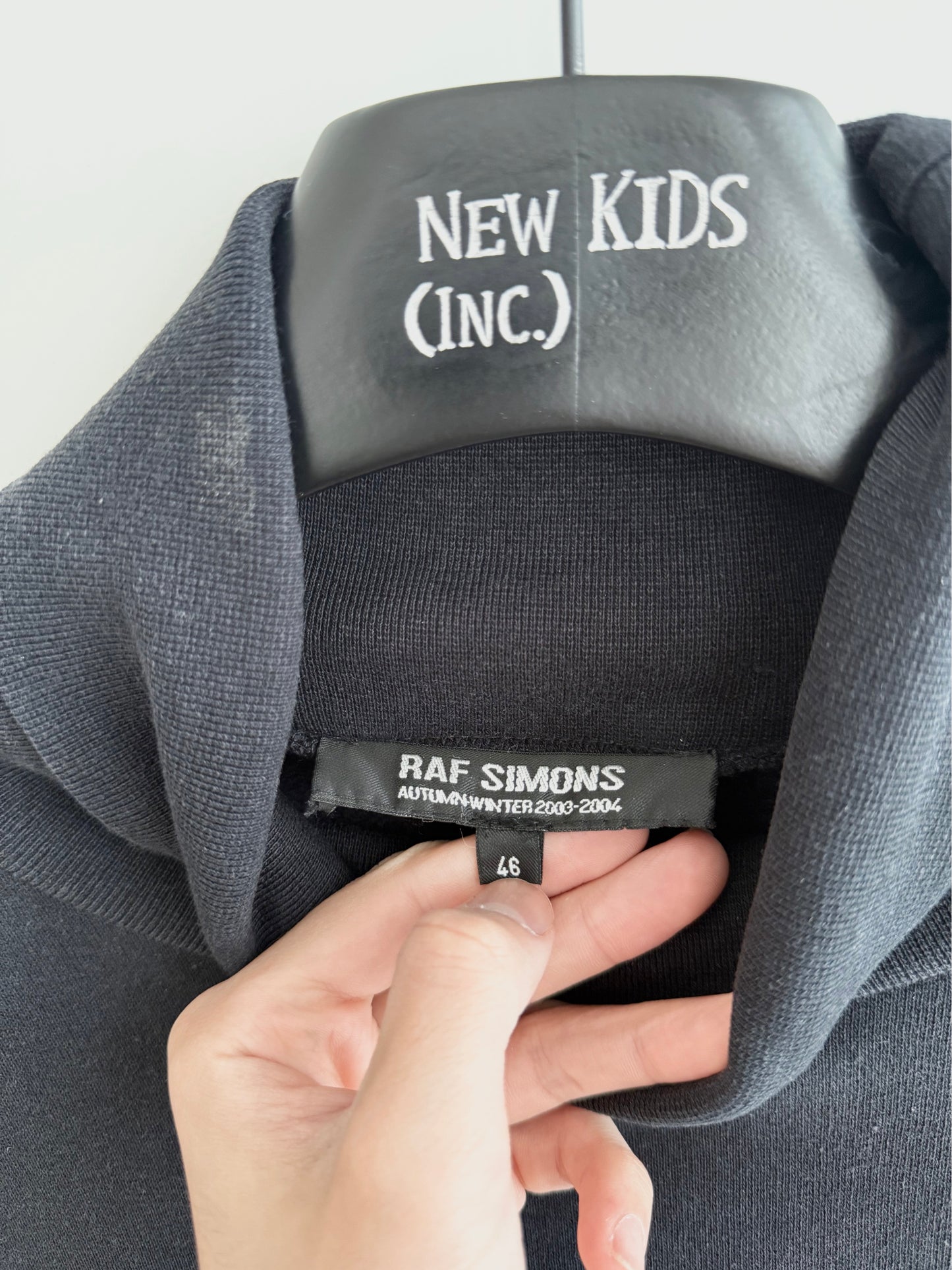 Raf Simons Closer Bauhaus Turtleneck Sweatshirt