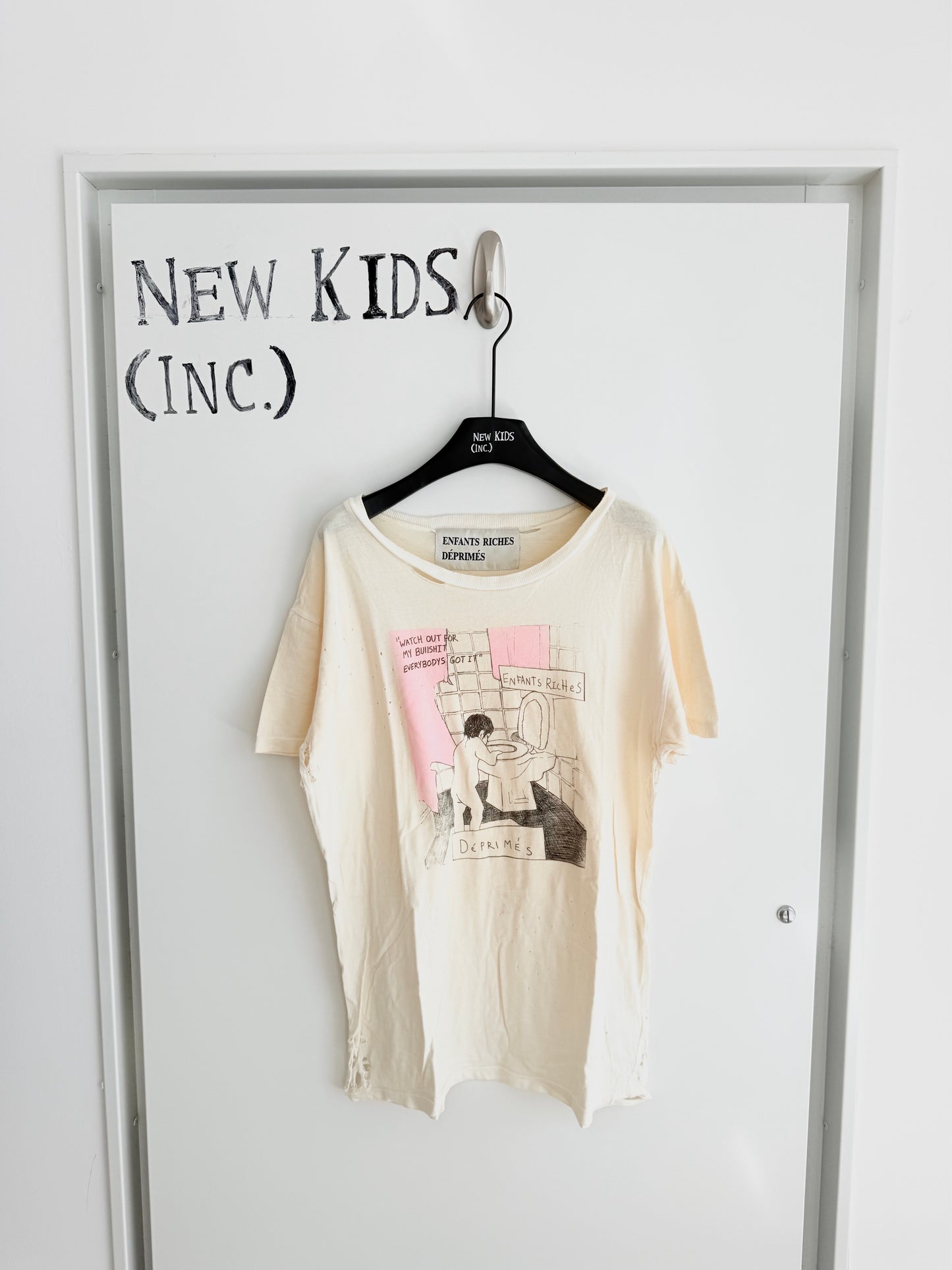 Enfants Riches Deprimes Distressed Boy T Shirt