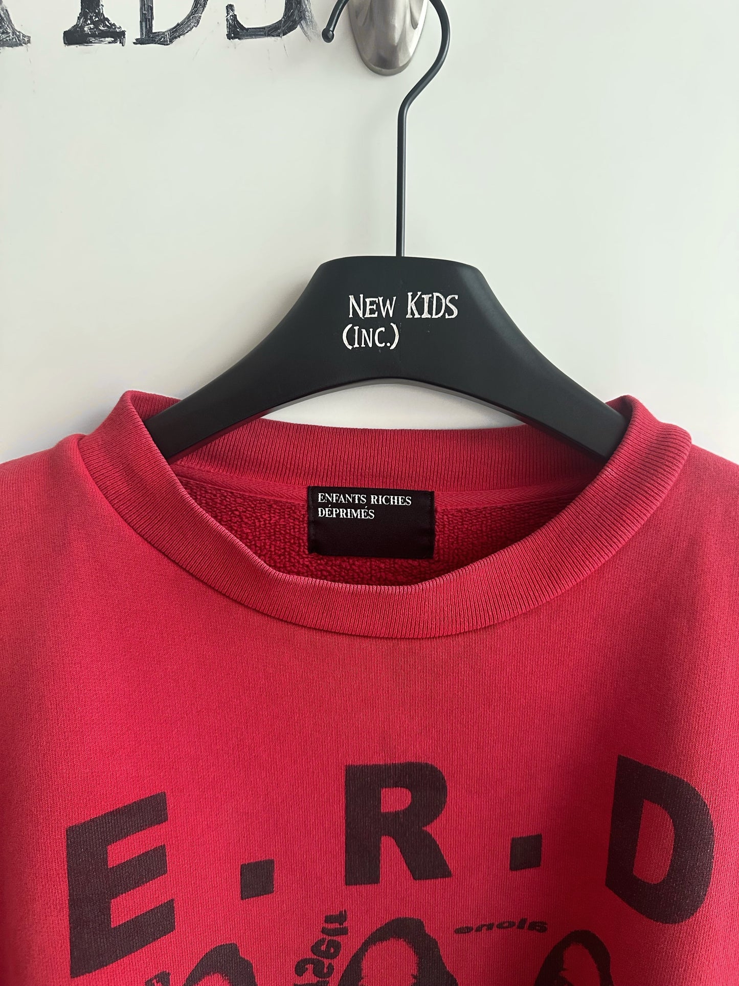 Enfants Riches Deprimes Red Womens Crewneck