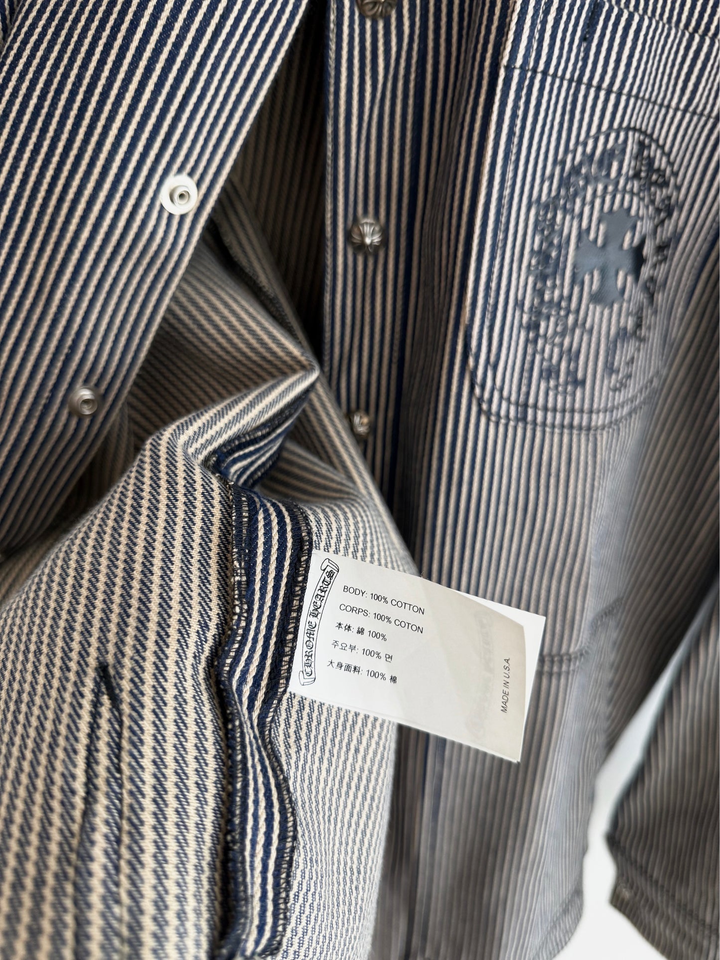 Chrome Hearts Striped Jacket
