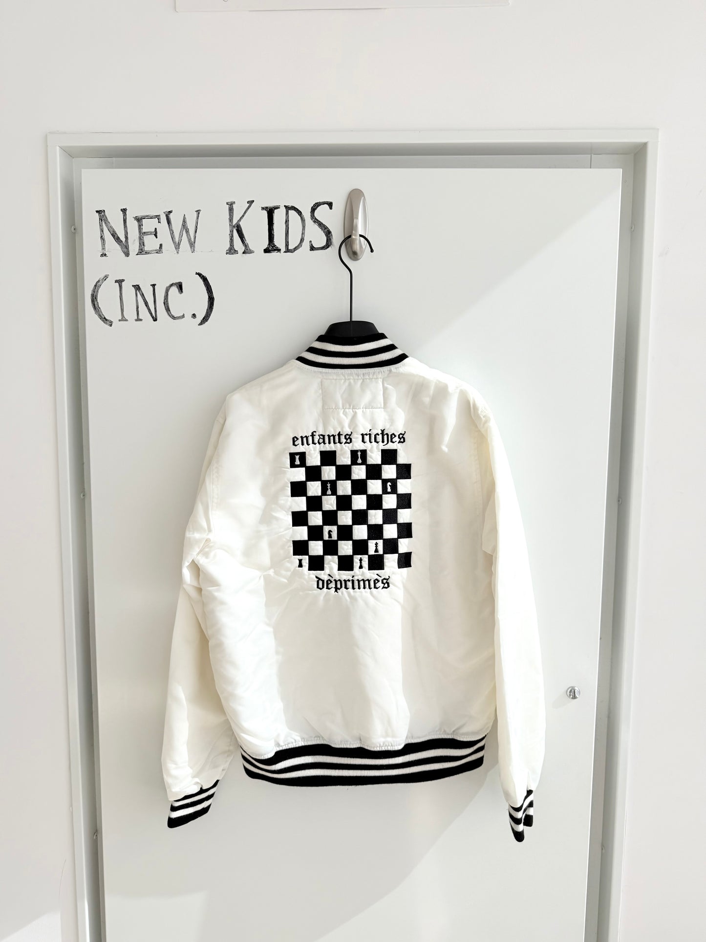 Enfants Riches Deprimes OG Chessboard Bomber Jacket