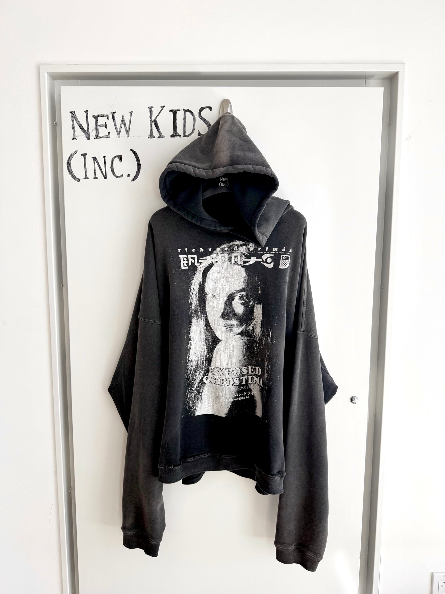 Enfants Riches Deprimes Exposed Christina Sun Faded Hoodie