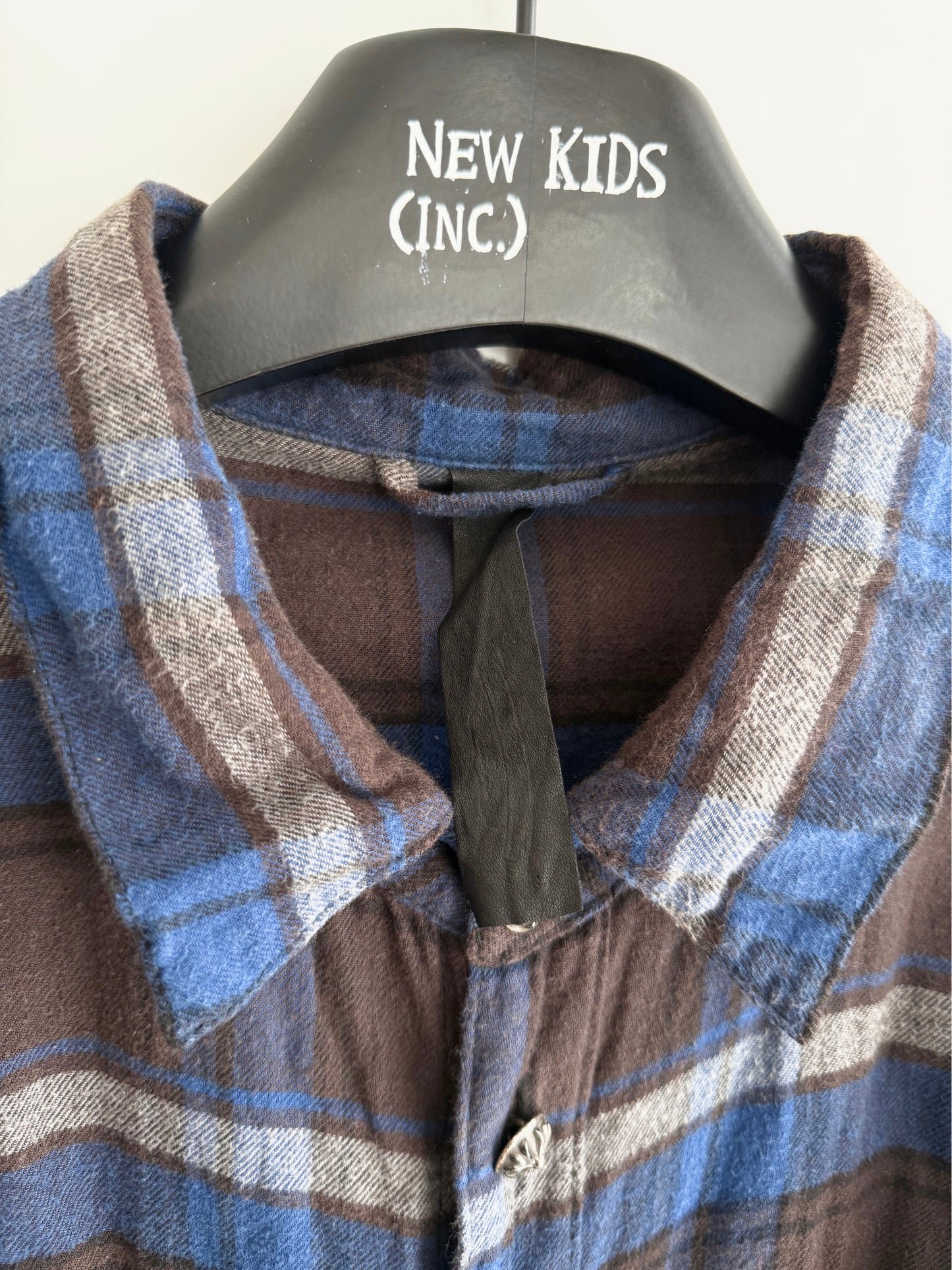 Chrome Hearts Patched flannel Shirt