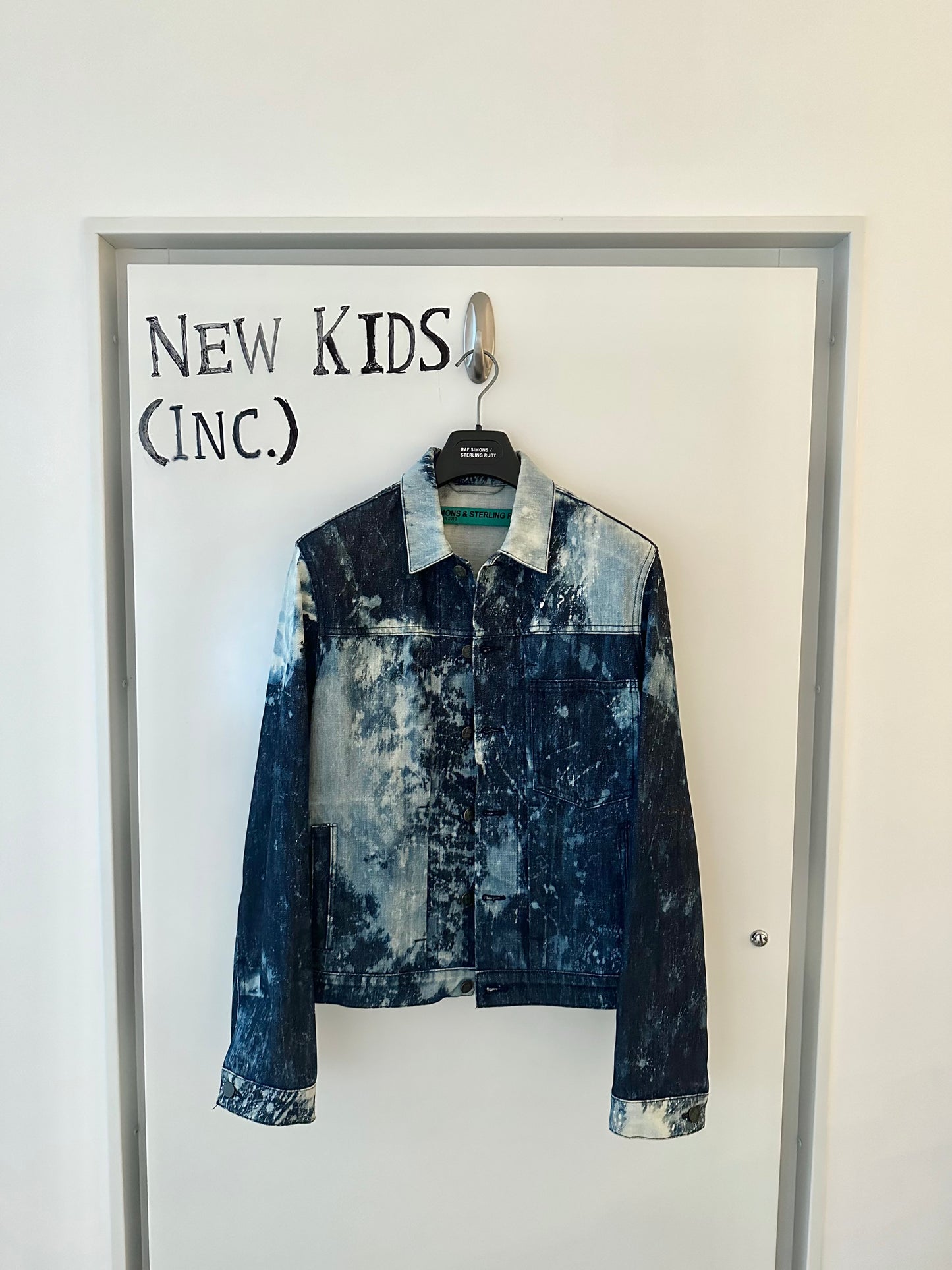 Raf Simons x Sterling Ruby Blue Denim Jacket
