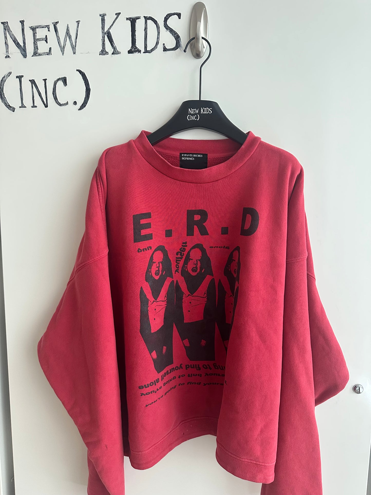 Enfants Riches Deprimes Red Womens Crewneck
