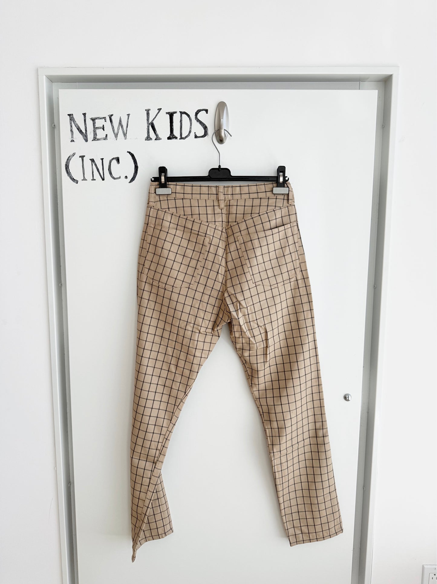 Enfants Riches Deprimes Checkered Plaid Pants Pants