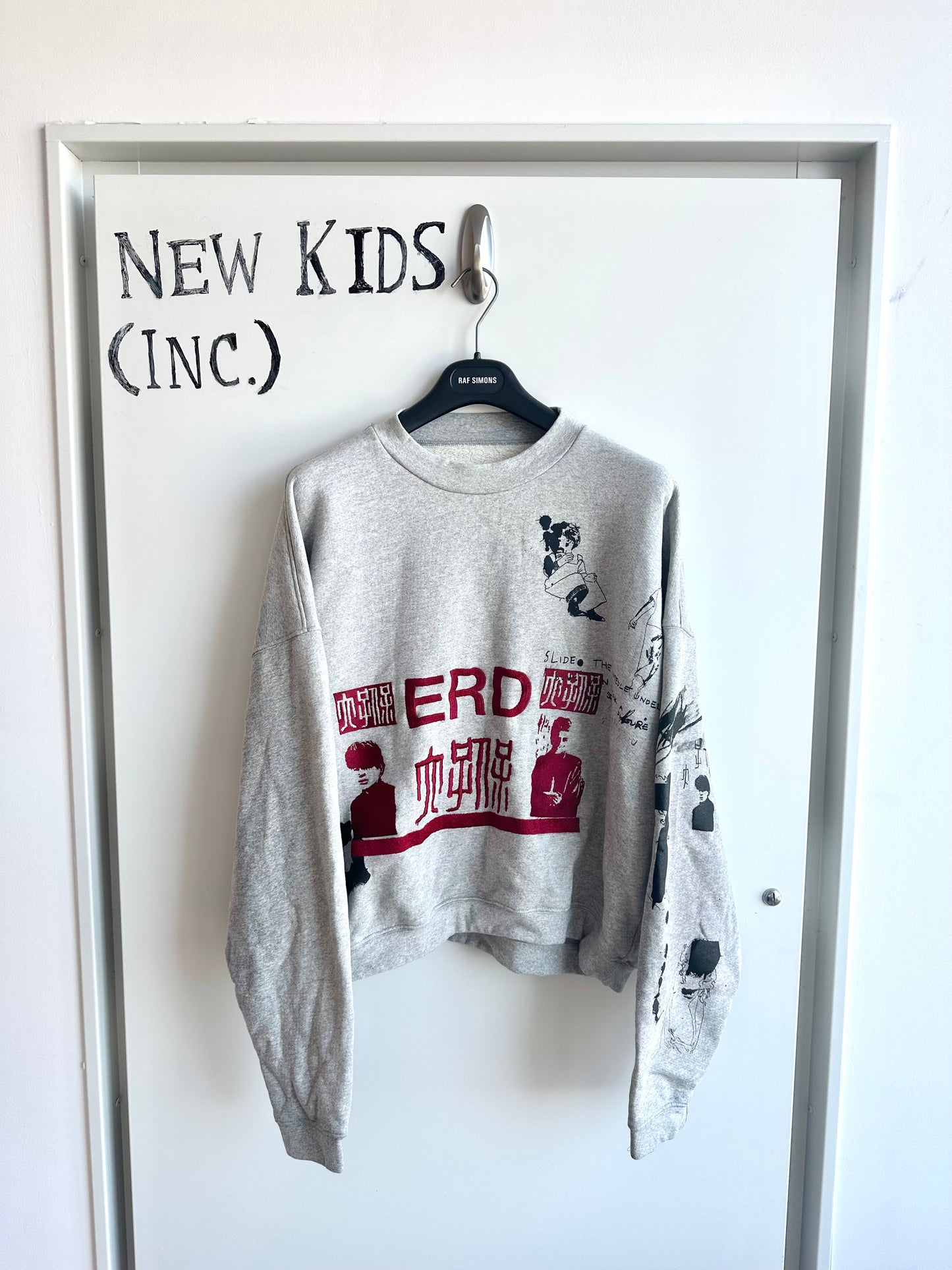 Enfants Riches Deprimes Embroidery & Hand Printed Crewneck
