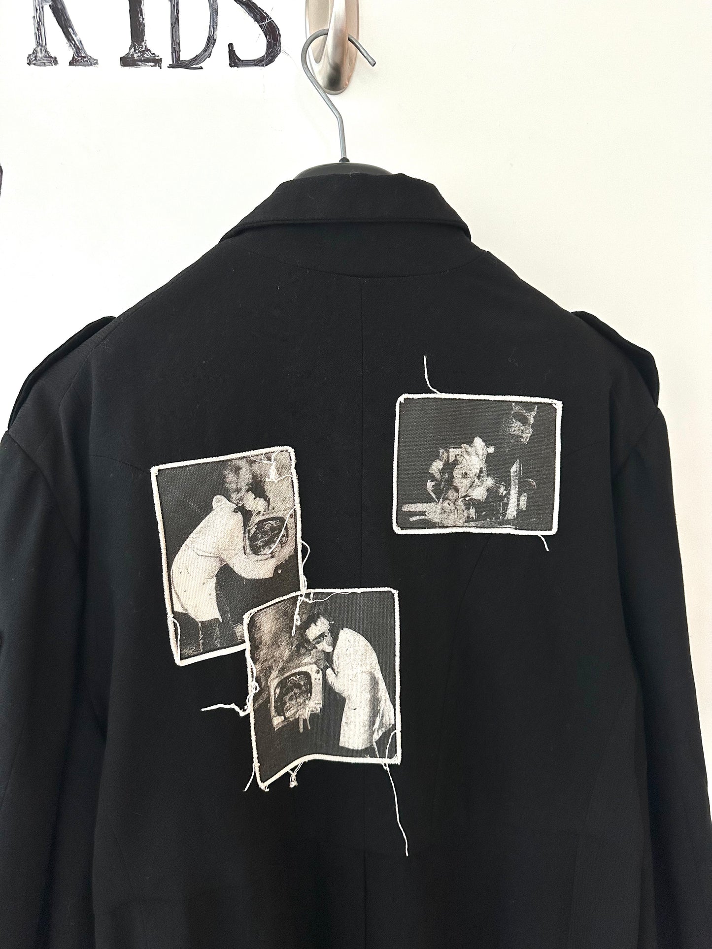 Enfants Riches Deprimes Patched Napoleon Coat