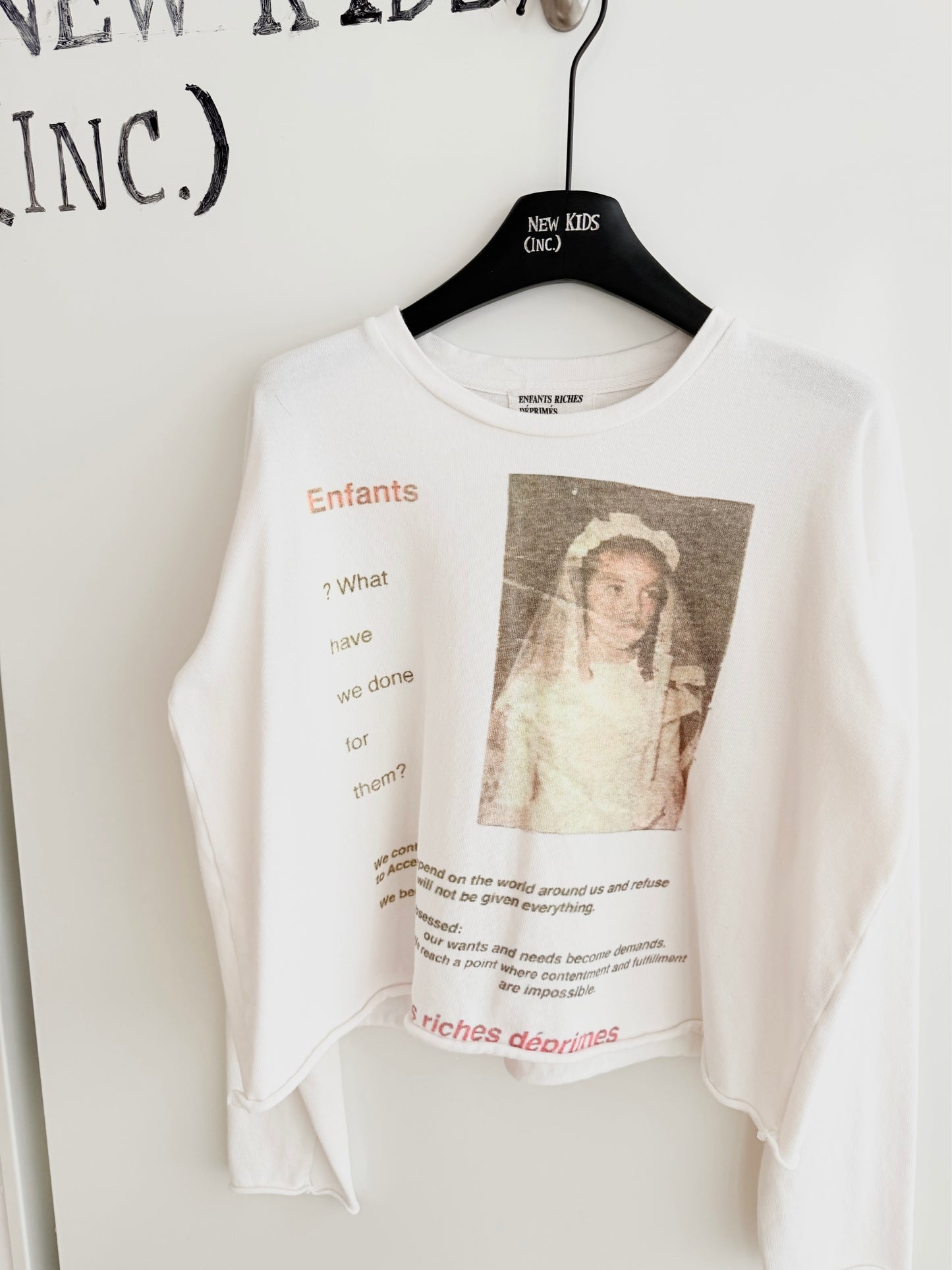 Enfants Riches Deprimes What have we done for them Long sleeves