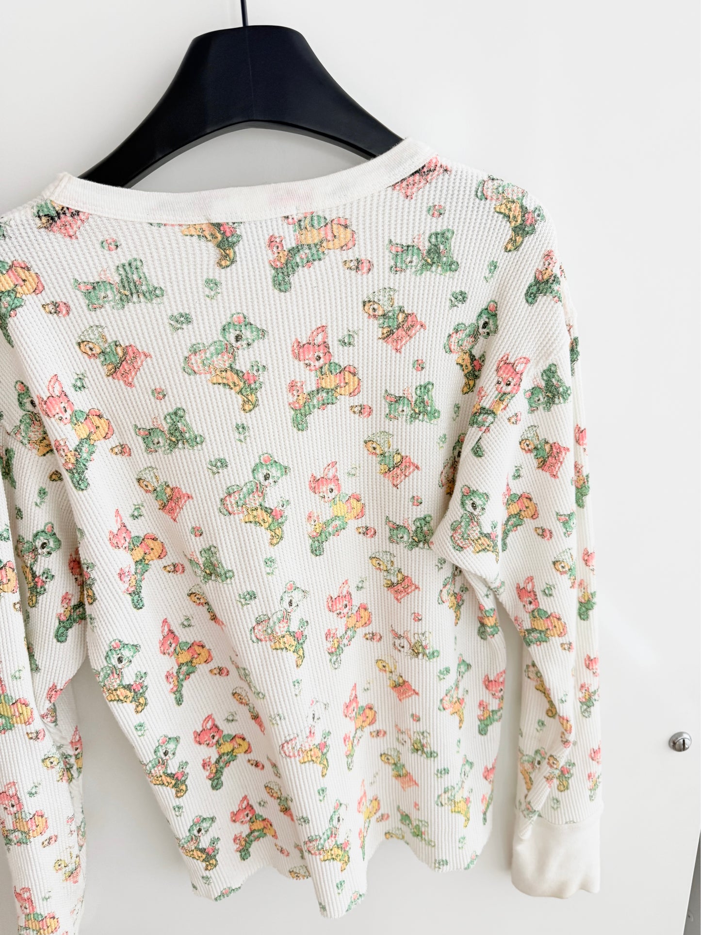 Enfants Riches Deprimes Baby Print Waffle Long Sleeve