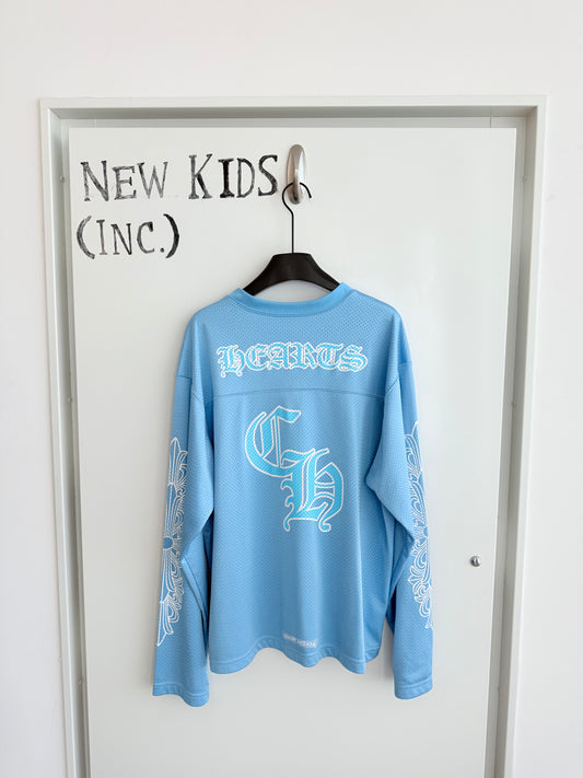 Chrome Hearts Blue Jersey Long Sleeves