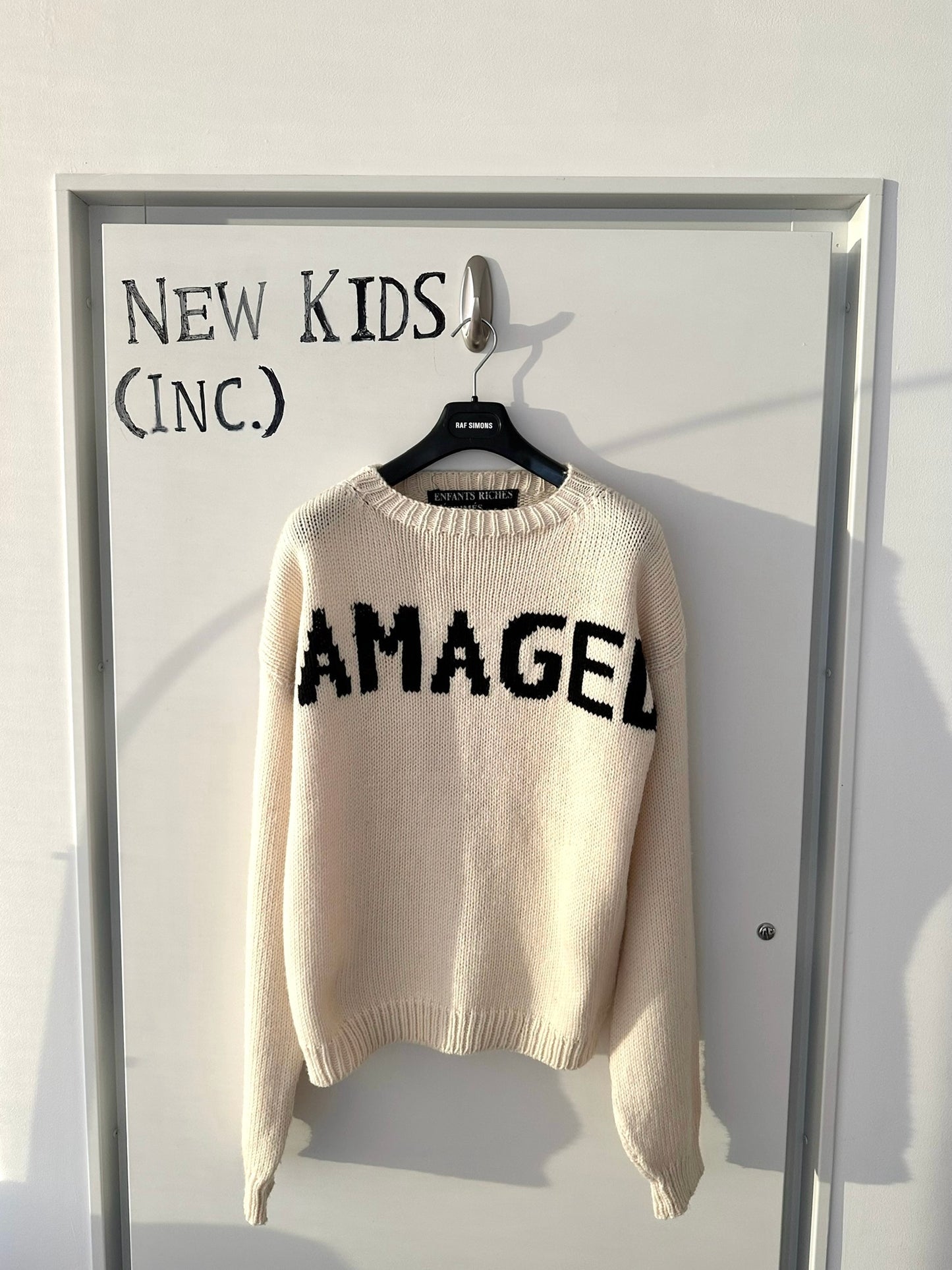 Enfants Riches Deprimes Damaged Knit Sweater