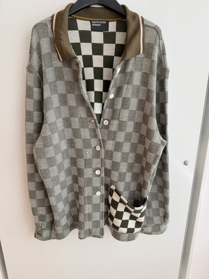 Enfants Riches Deprimes Checkered Wool Jacket