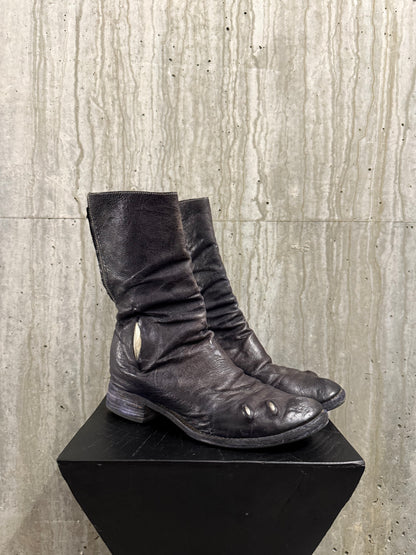 Carol Christian Poell Titanium Boots(Navy Black)