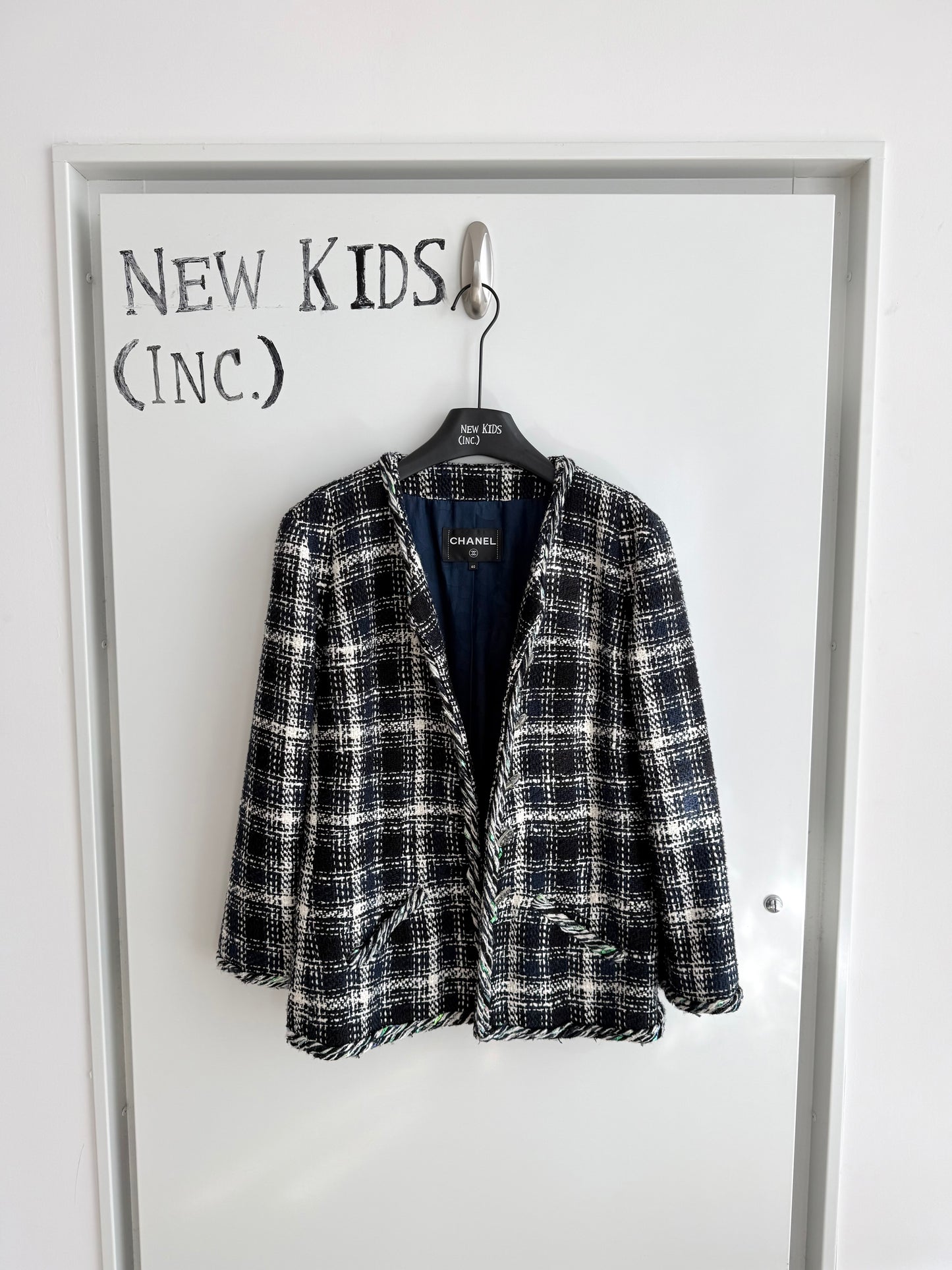 Chanel 18C Tweed Gripoix Jacket