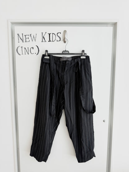 Enfants Riches Deprimes Pinstripe Wool Suspender Pants