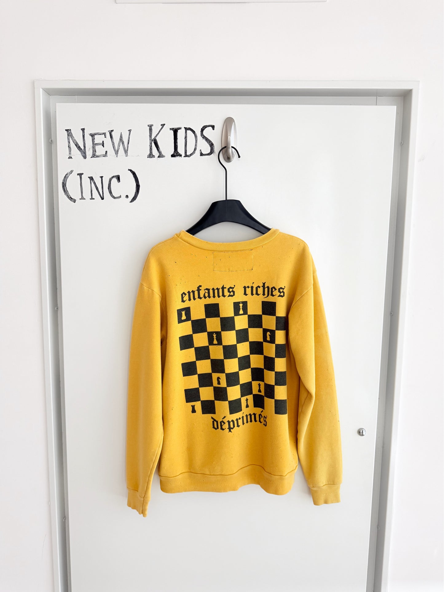 Enfants Riches Deprimes Chessboard Crewneck