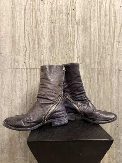 Carol Christian Poell Titanium Boots(Navy Black)