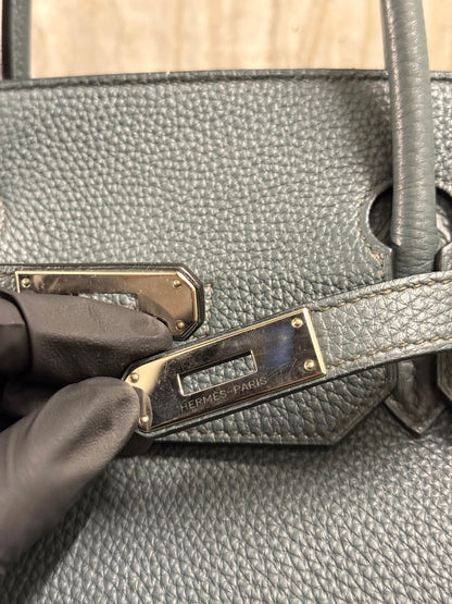 Hermes Bleu Orage Togo Birkin 40