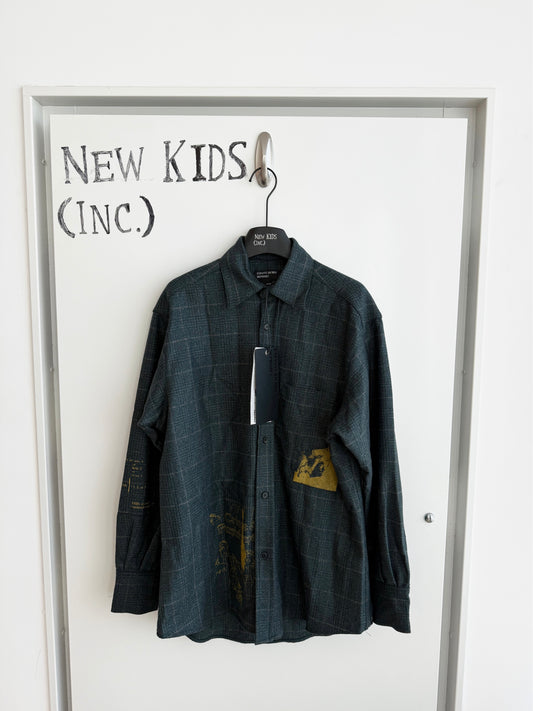 Enfants Riches Deprimes Patch Flannel Shirt