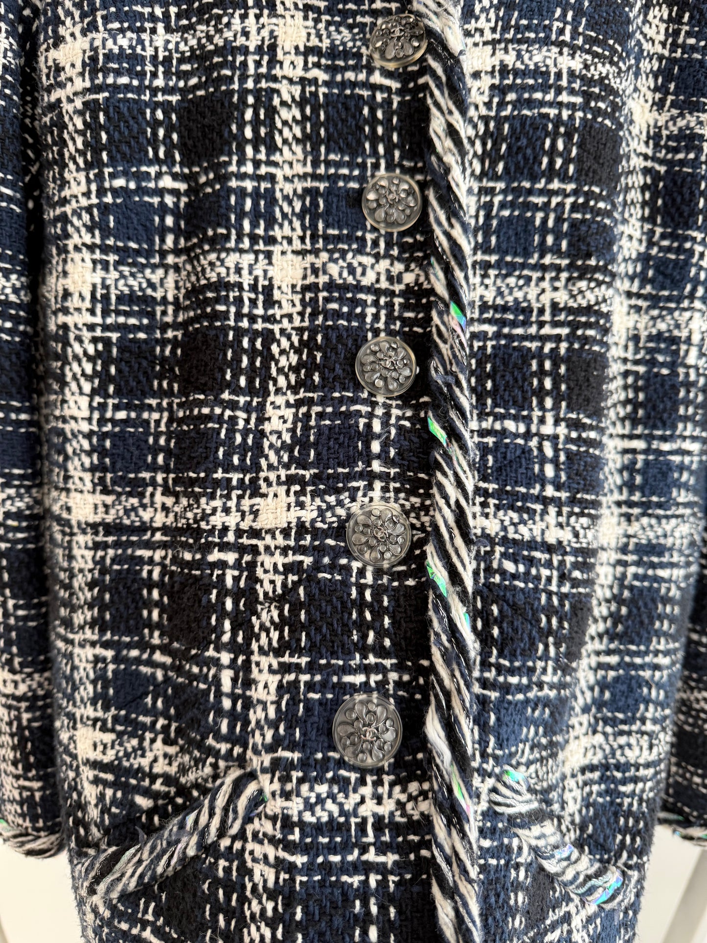 Chanel 18C Tweed Gripoix Jacket