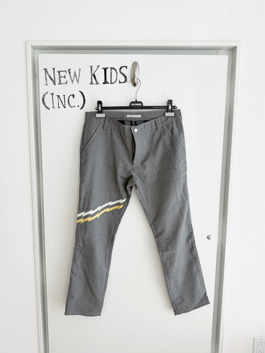Enfants Eiches Deprimes lightning striped Pants