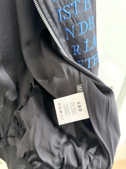 Enfants Riches Deprimes No God Silk Bomber Jacket