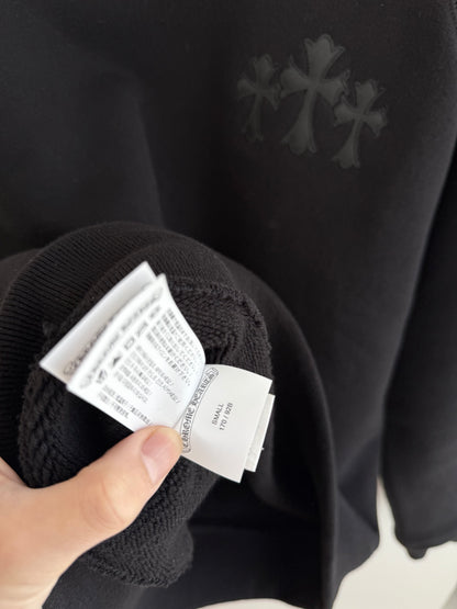 Chrome Hearts Triple Cross Patched Crewneck