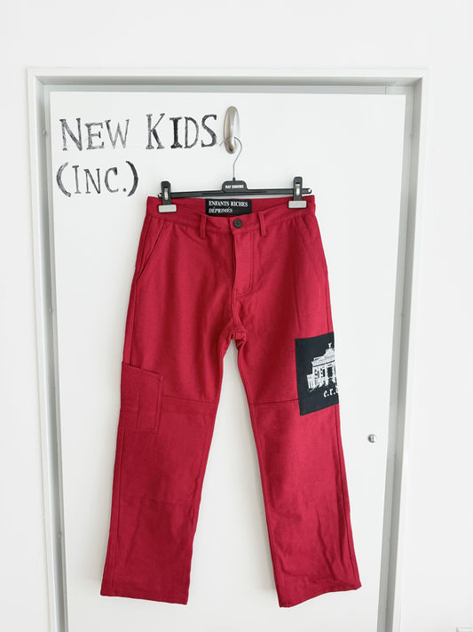 Enfants Riches Deprimes Brandenburg gate Patch Pants