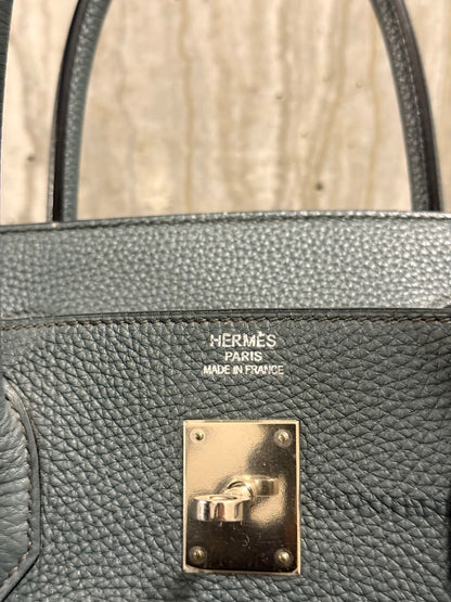 Hermes Bleu Orage Togo Birkin 40