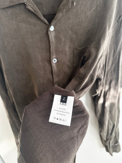 Enfants Riches Deprimes Cupro Buttons up Shirt